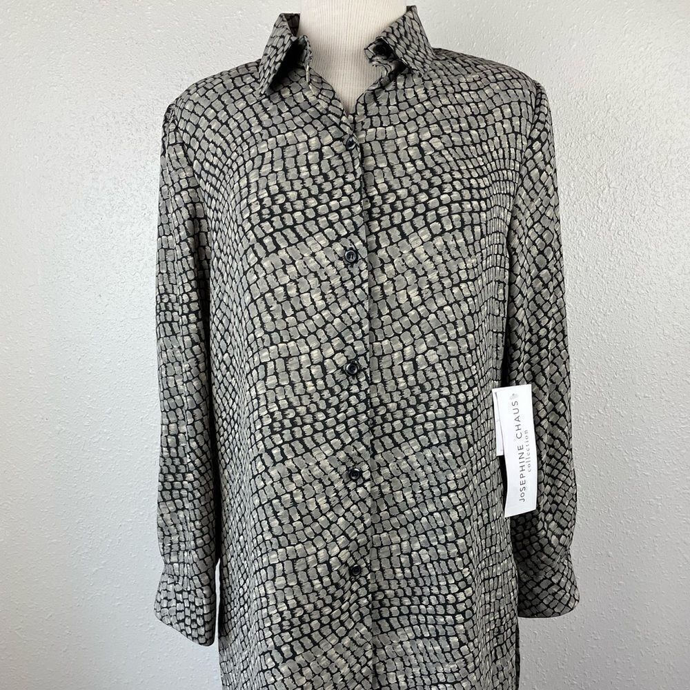 NWT Josephine Chaus Matching Button Down Shirt an… - image 2